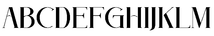 Genniela Font UPPERCASE