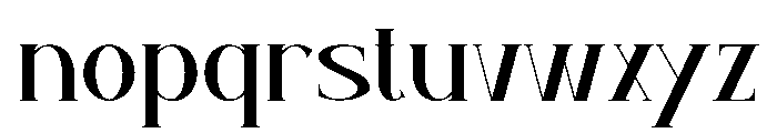 Genniela Font LOWERCASE