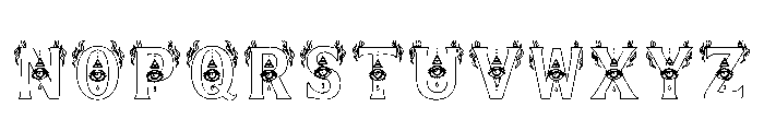Genoa Regular Font LOWERCASE