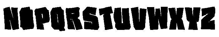 Genova Vandal Font UPPERCASE
