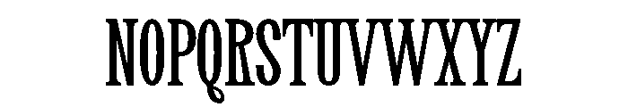 Gentani Font UPPERCASE