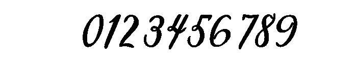 Gentle Hands Bold Font OTHER CHARS