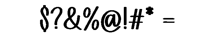 GentleHues Font OTHER CHARS
