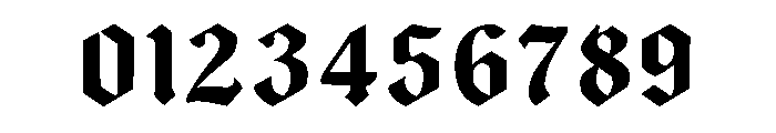Gentry Crown Font OTHER CHARS
