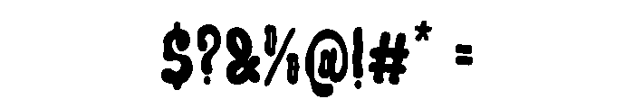 Genwiro Regular Font OTHER CHARS