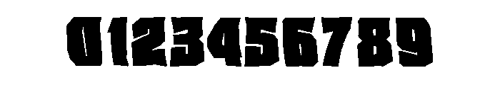 Genx Clash Font OTHER CHARS