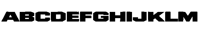 GeoBlocker Font UPPERCASE