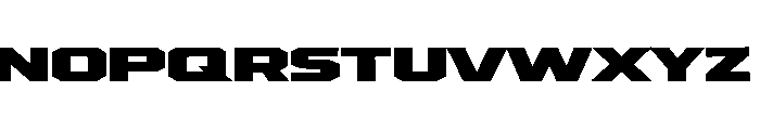GeoBlocker Font UPPERCASE
