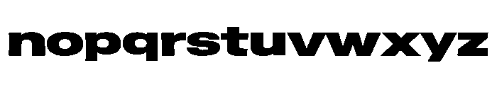 GeoBlocker Font LOWERCASE