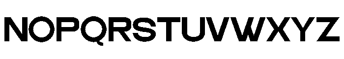 Geometra Regular Font LOWERCASE