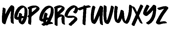 Geono Font UPPERCASE