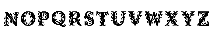 Geoph Regular Font LOWERCASE