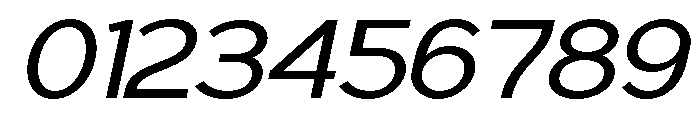 Geophy Italic Font OTHER CHARS