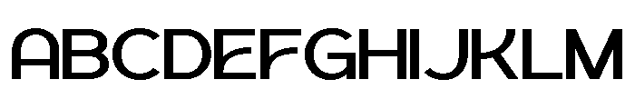 Geophy Medium Font UPPERCASE
