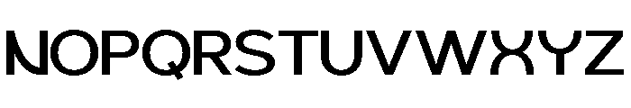 Geophy Medium Font UPPERCASE