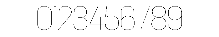 Georgette Thin Font OTHER CHARS