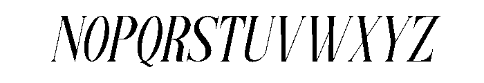 Georgia Praline Serif Italic Font UPPERCASE