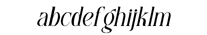 Georgia Praline Serif Italic FONT