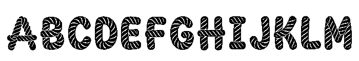 Georgia Regular Font UPPERCASE