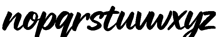 Georgia culture Font LOWERCASE