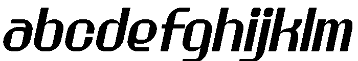 Geotouch Italic FONT