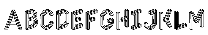 Geral Regular Font UPPERCASE