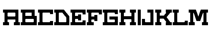 Gerank Semibold Font UPPERCASE
