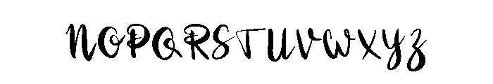 Gerbera Meredith Font UPPERCASE