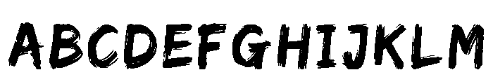 Gerbera Regular Font UPPERCASE