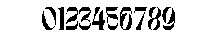Gerdishon Regular Font OTHER CHARS
