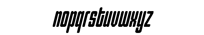 Gerebong Italic Font LOWERCASE