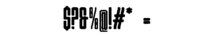 Gerebong Rough Font OTHER CHARS