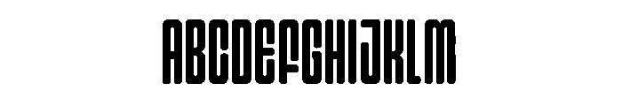Gerebong Rough Font UPPERCASE