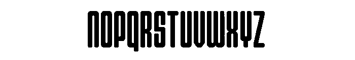 Gerebong Rough Font UPPERCASE