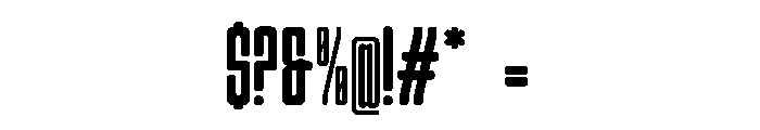 Gerebong Font OTHER CHARS