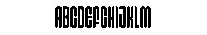 Gerebong Font UPPERCASE