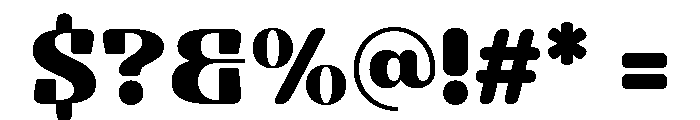 Gerhil Regular Font OTHER CHARS