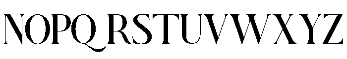 Gerhion Regular Font UPPERCASE
