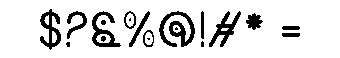 Gerioted Font OTHER CHARS