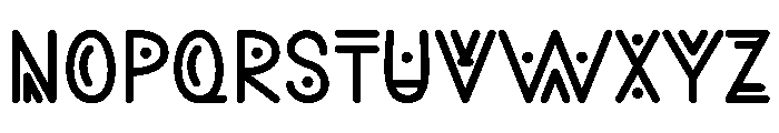 Gerioted Font LOWERCASE