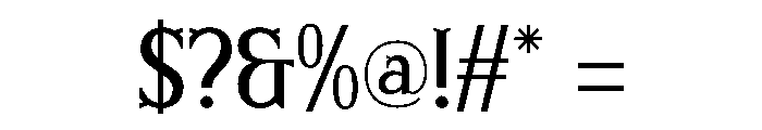 Gerka Font OTHER CHARS