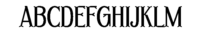 Gerka Font UPPERCASE