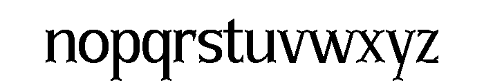 Gerka Font LOWERCASE