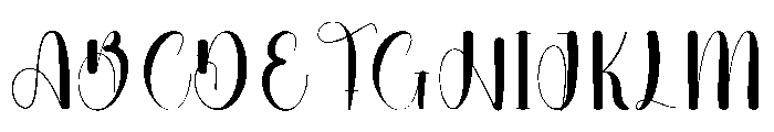 German Font UPPERCASE