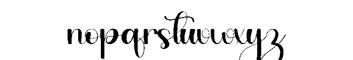 German Font LOWERCASE