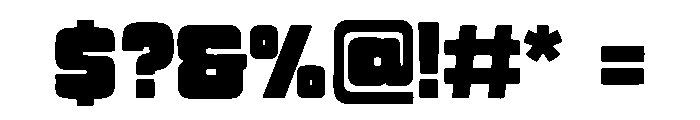 Geron Bold Font OTHER CHARS