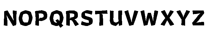 Geron Regular Font UPPERCASE