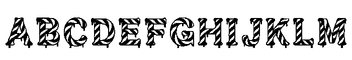 Gerri Regular Font UPPERCASE