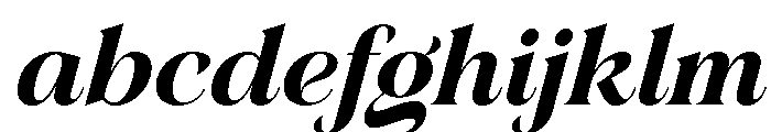 Gerstein-ExtraBoldItalic FONT