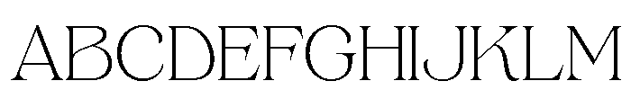 Gerstein-ExtraLight Font UPPERCASE